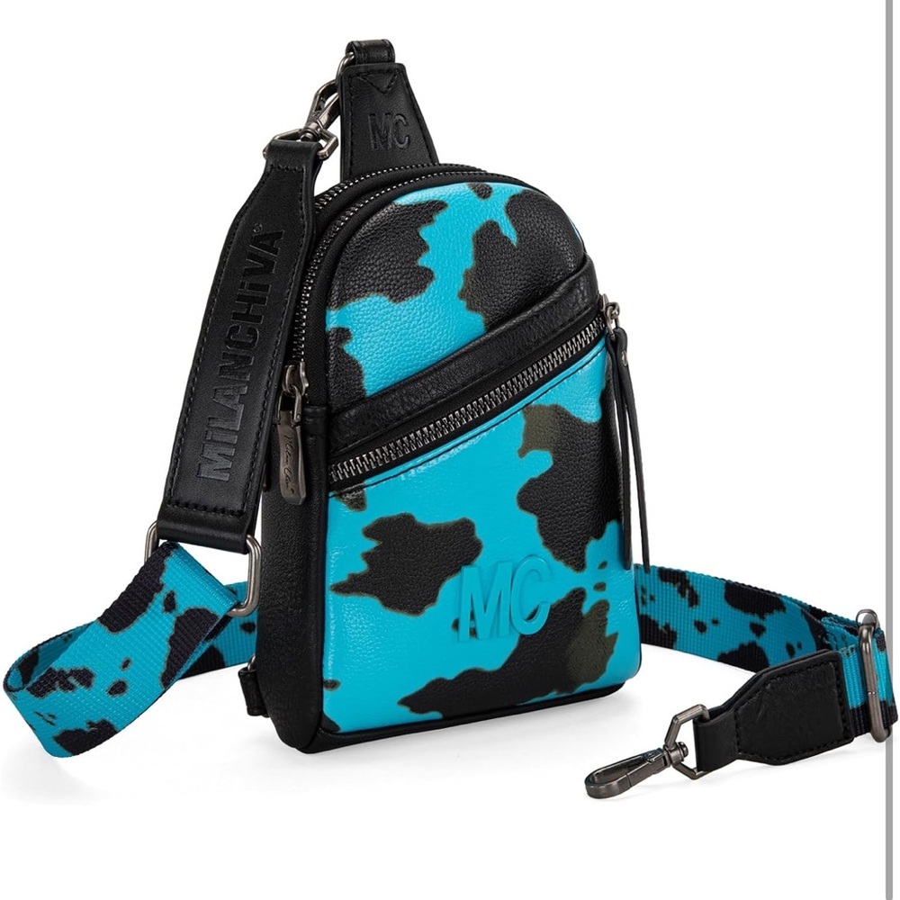 Western Cow print Crossbody Bag
